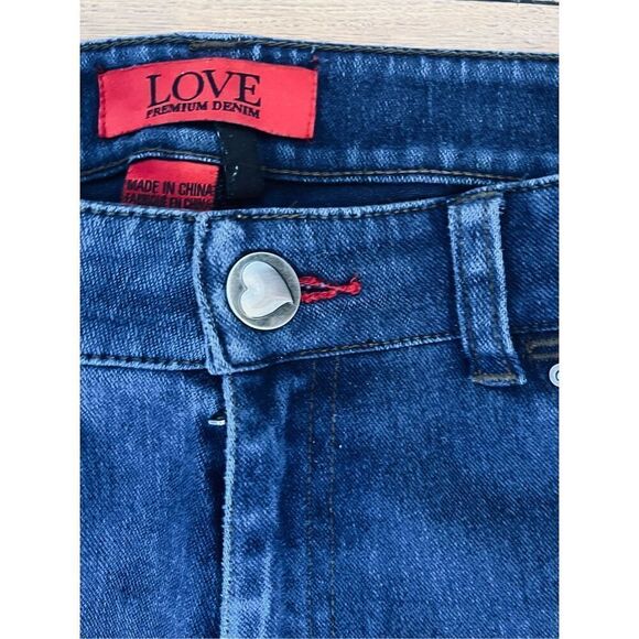 Love Premium Denim Women's Size 10 Classic Straight Leg Slim Fit Jeans - Picture 3 of 8